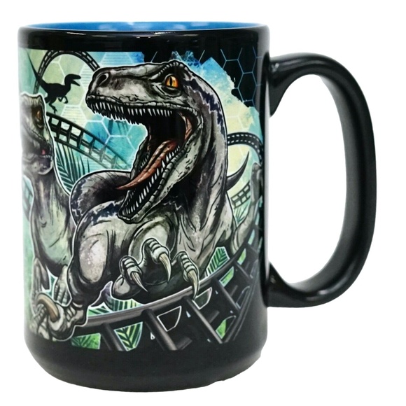 Universal Studios Jurassic World VelociCoaster Mug - Picture 3 of 4